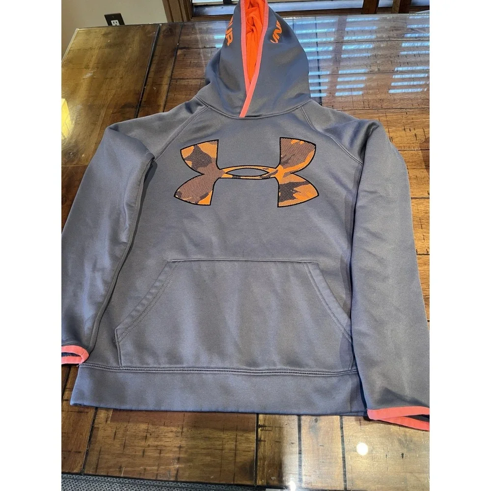Under Armour Boys Puffer Jacket And‎ 2 Hoodies Size Medium